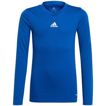 Textil Chlapecké Trička s krátkým rukávem adidas Originals JR Team Base Modrá