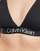 Spodní prádlo Ženy Trouhelníkové / Bez kostice Calvin Klein Jeans LGHT LINED TRIANGLE Černá