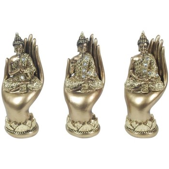 Bydlení Sošky a figurky Signes Grimalt Buddha Na Straně 3 Dif. Zlatá