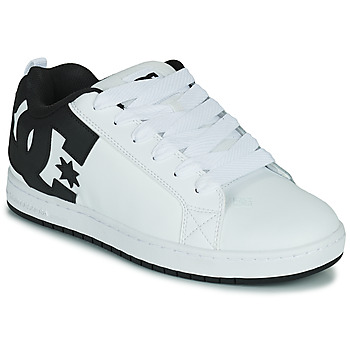 Boty Muži Skejťácké boty DC Shoes COURT GRAFFIK Bílá / Černá