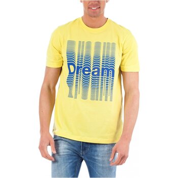 Textil Muži Trička s krátkým rukávem Diesel T-JUST-SE Žlutá