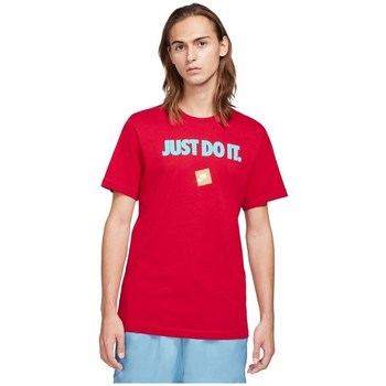 Textil Muži Trička s krátkým rukávem Nike Jdi 12 Month Červená