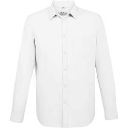 Textil Muži Košile s dlouhymi rukávy Sols BALTIMORE FIT BLANCO Bílá