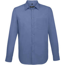 Textil Muži Košile s dlouhymi rukávy Sols BALTIMORE FIT AZUL Modrá