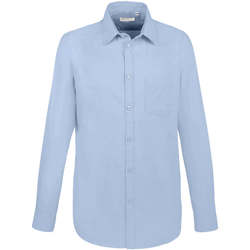 Textil Muži Košile s dlouhymi rukávy Sols BOSTON FIT Azul Modrá