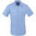 Textil Muži Košile s dlouhymi rukávy Sols BRISTOL FIT Azul Medio Modrá