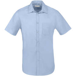 Textil Muži Košile s dlouhymi rukávy Sols BRISTOL FIT Azul Cielo Modrá
