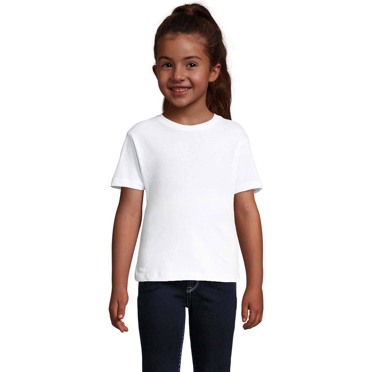 Textil Děti Trička s krátkým rukávem Sols CHERRY Blanco Bílá