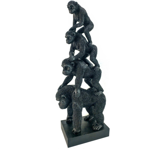 Bydlení Sošky a figurky Signes Grimalt Opice Černá