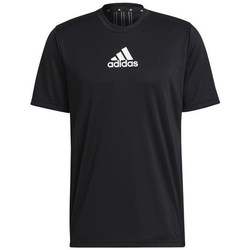 Textil Muži Trička s krátkým rukávem adidas Originals Primeblue Designed TO Move Sport 3STRIPES Tee Černá