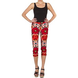 Textil Ženy Tříčtvrteční kalhoty Manoush PANTALON POPPY Červená