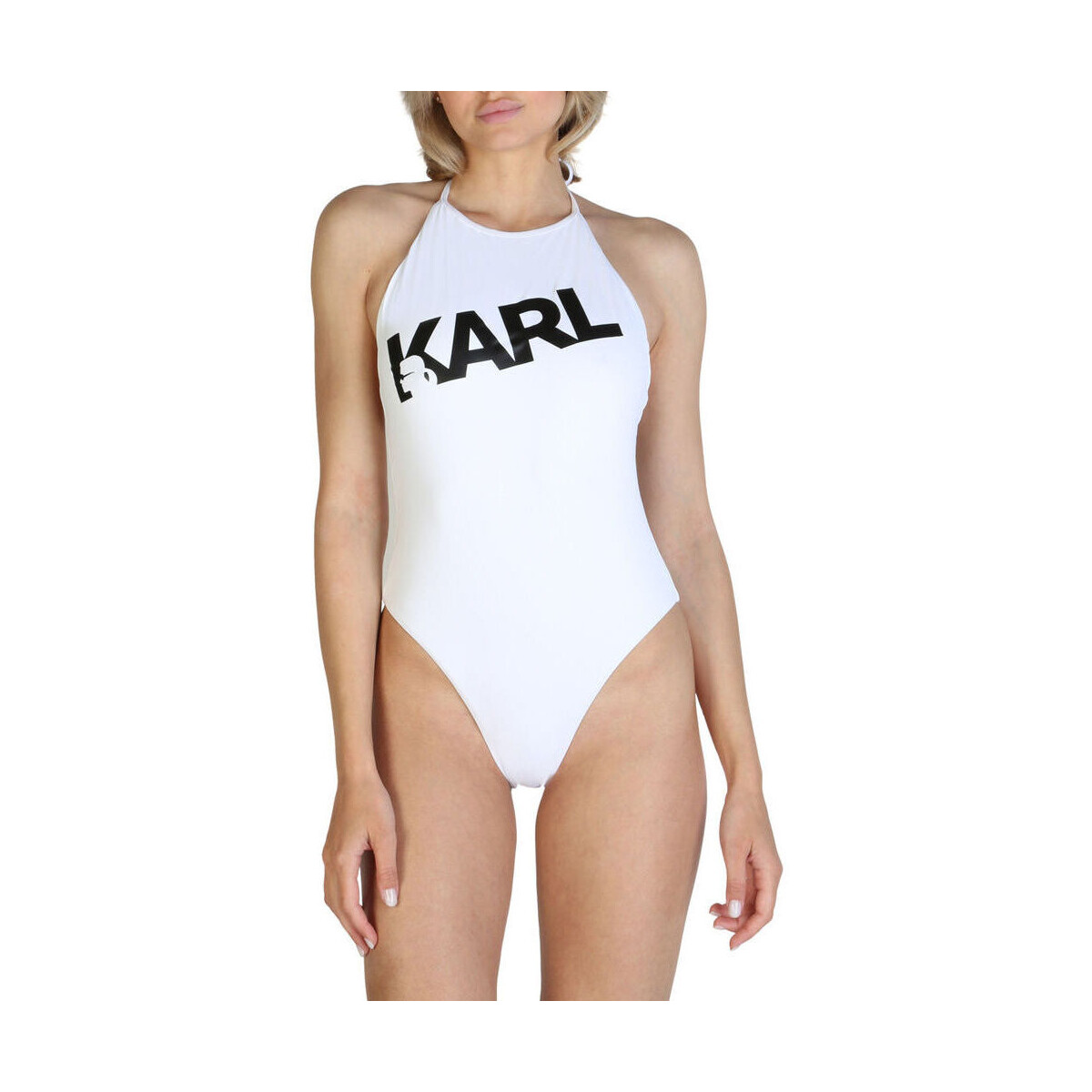 Textil Ženy vrchní  a spodní díl Karl Lagerfeld - kl21wop03 Bílá