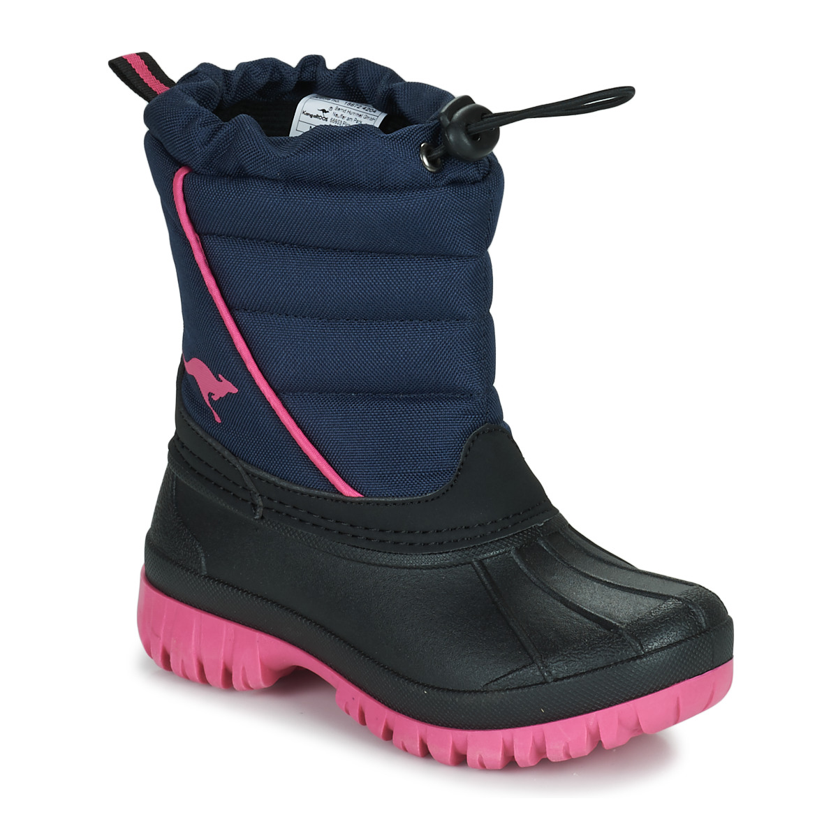 Boty Dívčí Zimní boty Kangaroos K-BEN Tmavě modrá / Růžová