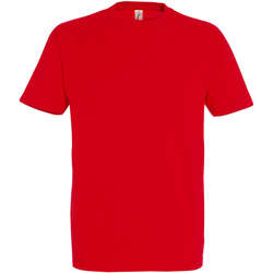 Textil Ženy Trička s krátkým rukávem Sols IMPERIAL camiseta color Rojo Červená