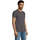 Textil Muži Trička s krátkým rukávem Sols Camiseta IMPERIAL FIT color Gris oscuro Šedá