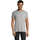 Textil Muži Trička s krátkým rukávem Sols Camiseta IMPERIAL FIT color Gris  puro Šedá