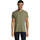 Textil Muži Trička s krátkým rukávem Sols Camiseta IMPERIAL FIT color Caqui Khaki