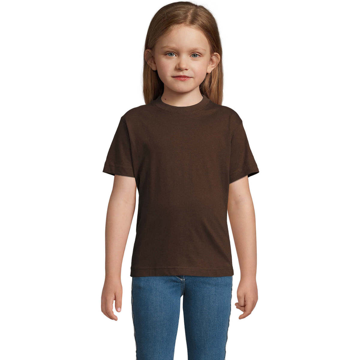 Textil Děti Trička s krátkým rukávem Sols Camista infantil color chocolate Hnědá
