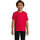 Textil Děti Trička s krátkým rukávem Sols Camista infantil color Rojo Červená