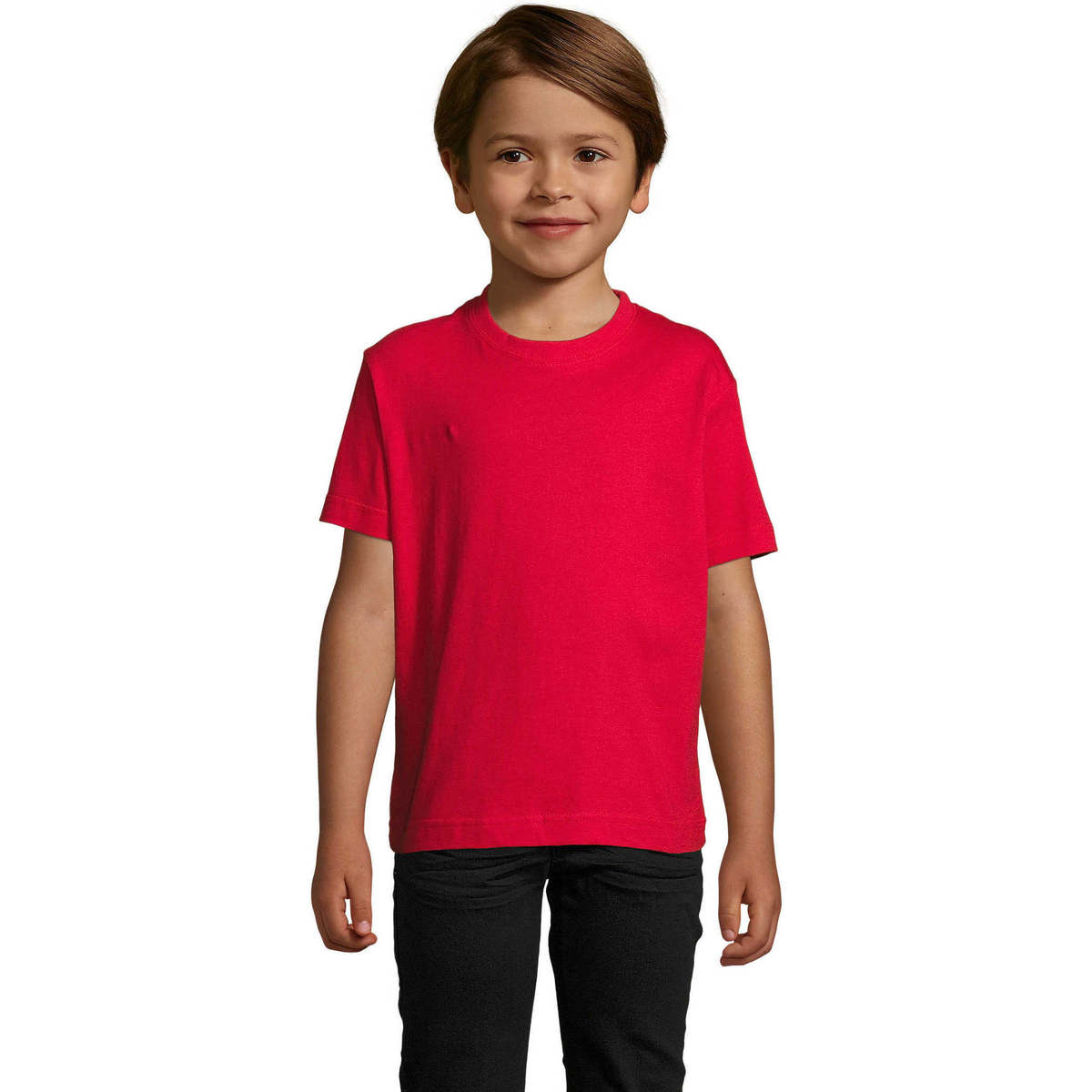 Textil Děti Trička s krátkým rukávem Sols Camista infantil color Rojo Červená