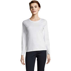 Textil Ženy Trička s dlouhými rukávy Sols Camiseta imperial Women Bílá