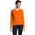 Textil Ženy Trička s dlouhými rukávy Sols Camiseta imperial Women Oranžová