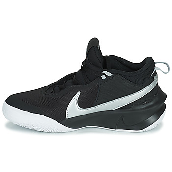 Nike TEAM HUSTLE D 10 (GS) Černá / Stříbřitá