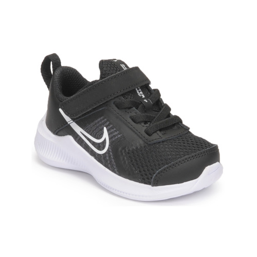 Boty Děti Běžecké / Krosové boty Nike NIKE DOWNSHIFTER 11 (TDV) Černá / Bílá