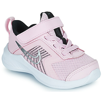 Boty Děti Běžecké / Krosové boty Nike NIKE DOWNSHIFTER 11 (TDV) Růžová / Šedá