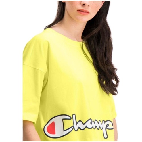 Textil Ženy Trička s krátkým rukávem Champion  Žlutá