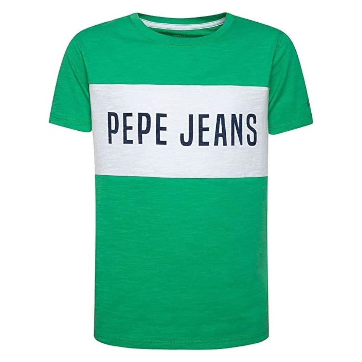 Textil Chlapecké Trička s krátkým rukávem Pepe jeans  Zelená