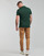 Textil Muži Polo s krátkými rukávy Lacoste POLO SLIM FIT PH4012 Zelená
