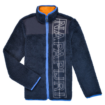 Textil Chlapecké Fleecové bundy Napapijri YUPIK FZ 1 Tmavě modrá