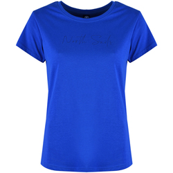 Textil Ženy Trička s krátkým rukávem North Sails 90 2356 000 | T-Shirt S/S W/Logo Modrá