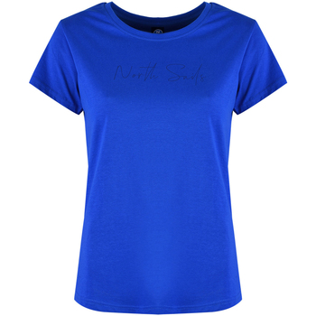 Textil Ženy Trička s krátkým rukávem North Sails 90 2356 000 | T-Shirt S/S W/Logo Modrá