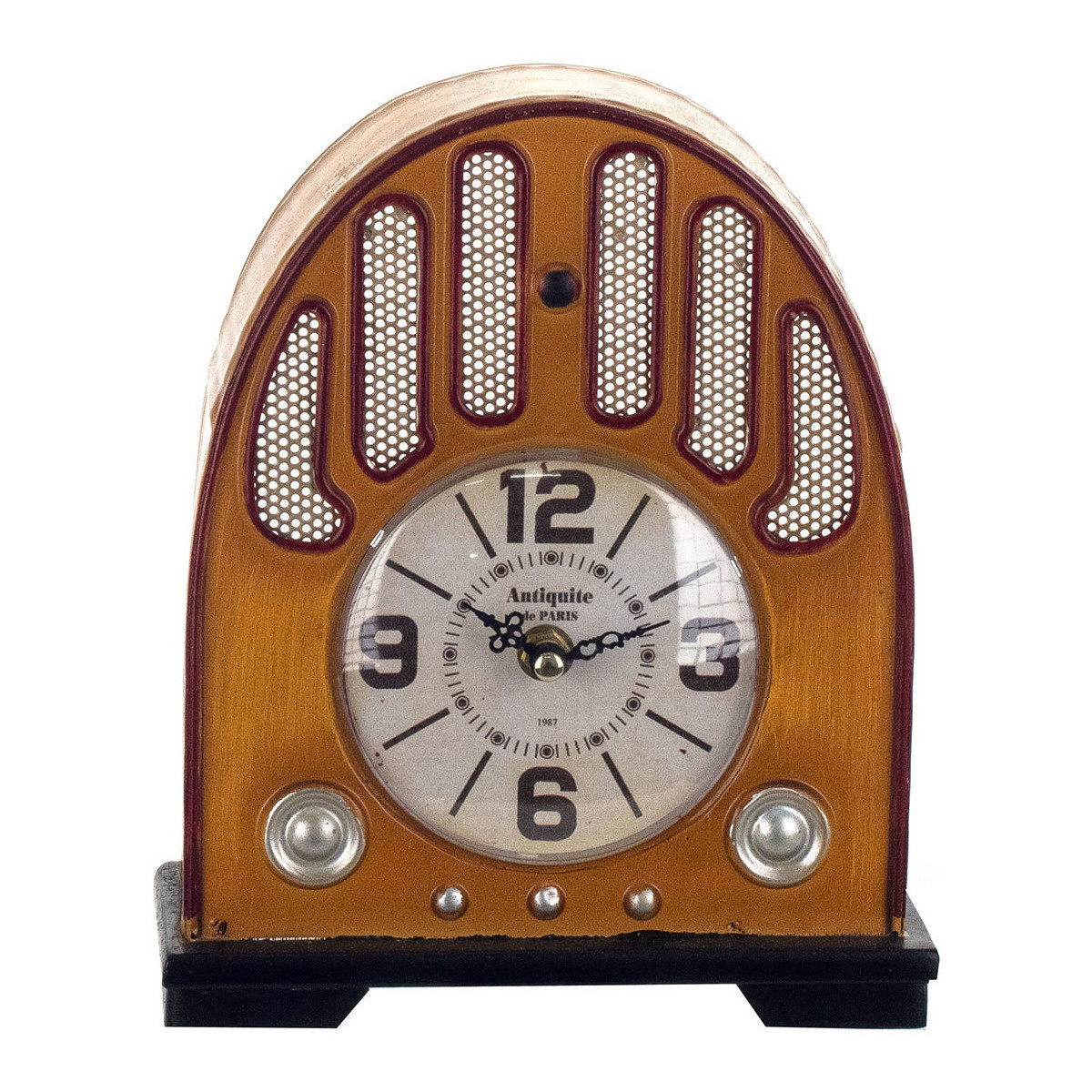 Bydlení Hodiny Signes Grimalt Radio Desk Clock. Béžová