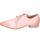 Boty Ženy Šněrovací polobotky  & Šněrovací společenská obuv Moma BH296 Růžová
