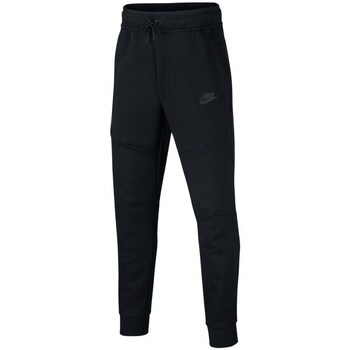 Textil Chlapecké Kalhoty Nike Sportswear Tech Fleece Černá