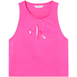 Textil Ženy Tílka / Trička bez rukávů  Calvin Klein Jeans J20J215622 Růžový