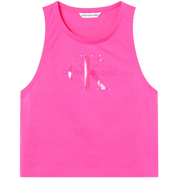 Textil Ženy Tílka / Trička bez rukávů  Calvin Klein Jeans J20J215622 Růžový
