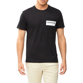 Textil Muži Trička s krátkým rukávem Calvin Klein Jeans K10K106531 Černá