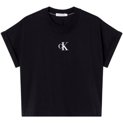 Textil Ženy Trička s krátkým rukávem Calvin Klein Jeans J20J216353 Černá
