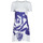 Textil Ženy Krátké šaty Desigual WASHINTONG Bílá / Modrá