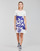 Textil Ženy Krátké šaty Desigual WASHINTONG Bílá / Modrá