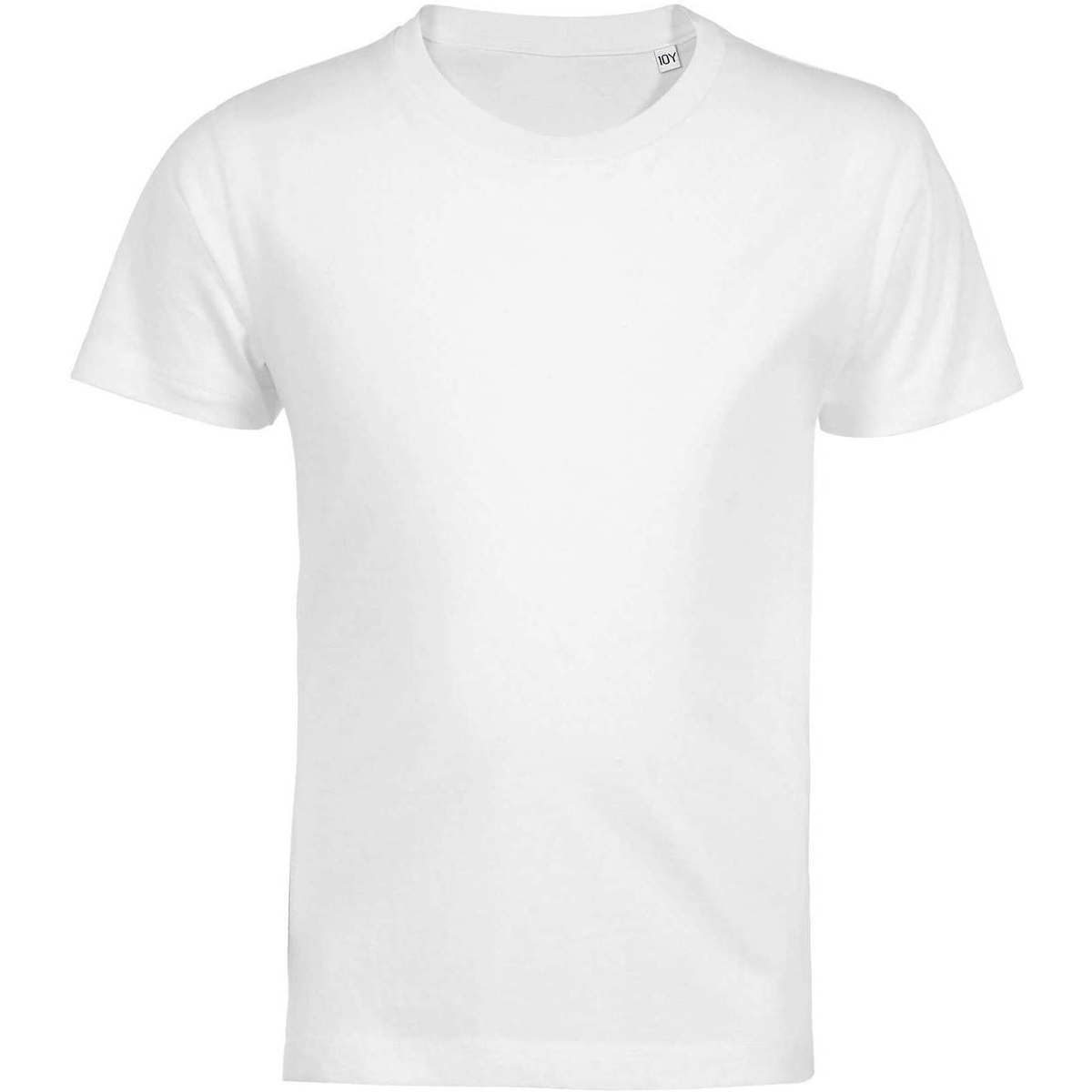 Textil Děti Trička s krátkým rukávem Sols Camiseta de niño con cuello redondo Bílá