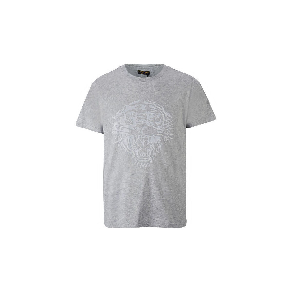 Textil Muži Trička s krátkým rukávem Ed Hardy Tiger glow t-shirt mid-grey Šedá