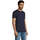 Textil Muži Trička s krátkým rukávem Sols Martin camiseta de hombre Modrá