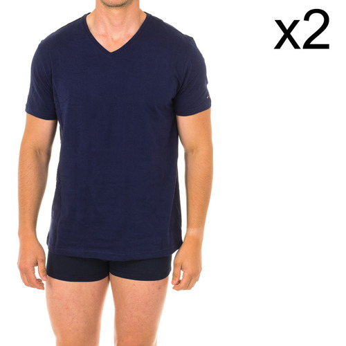 Spodní prádlo Muži Tílka  Tommy Hilfiger UM0UM01029-409 Modrá