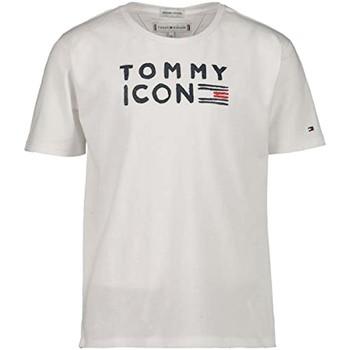 Tommy Hilfiger Trička s krátkým rukávem Dětské - - Bílá