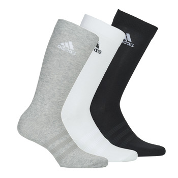 Doplňky  Sportovní ponožky  adidas Performance LIGHT CREW X3 Šedá / Bílá / Černá